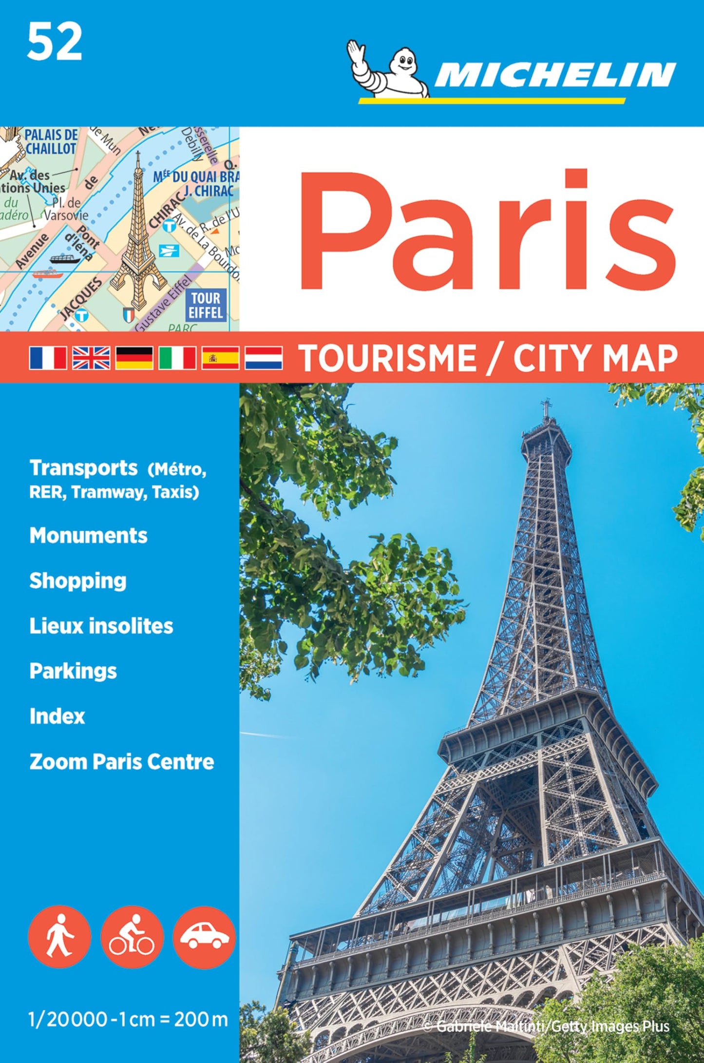 Plano Paris Tourisme: Tourisme / City Map (Planos De Ciudades)