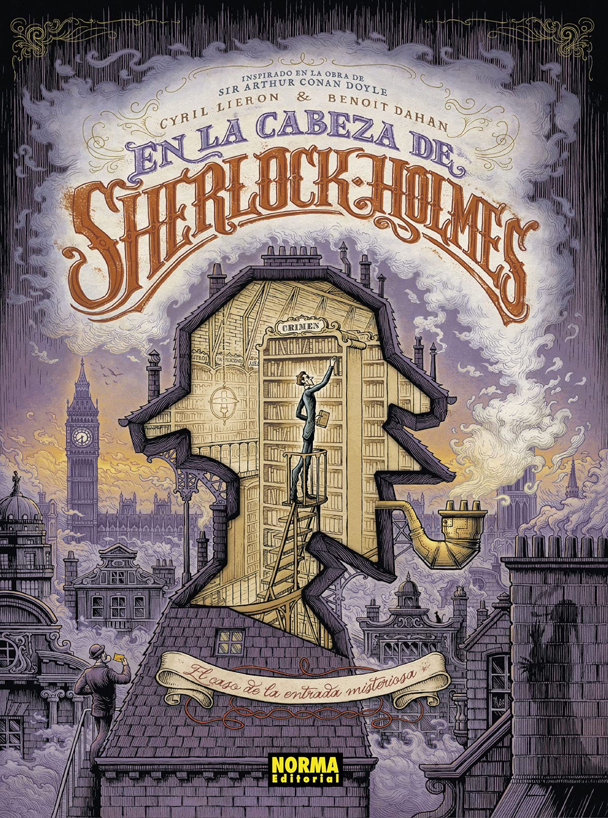 Libro: En la cabeza de Sherlock Holmes (COMIC EUROPEO)