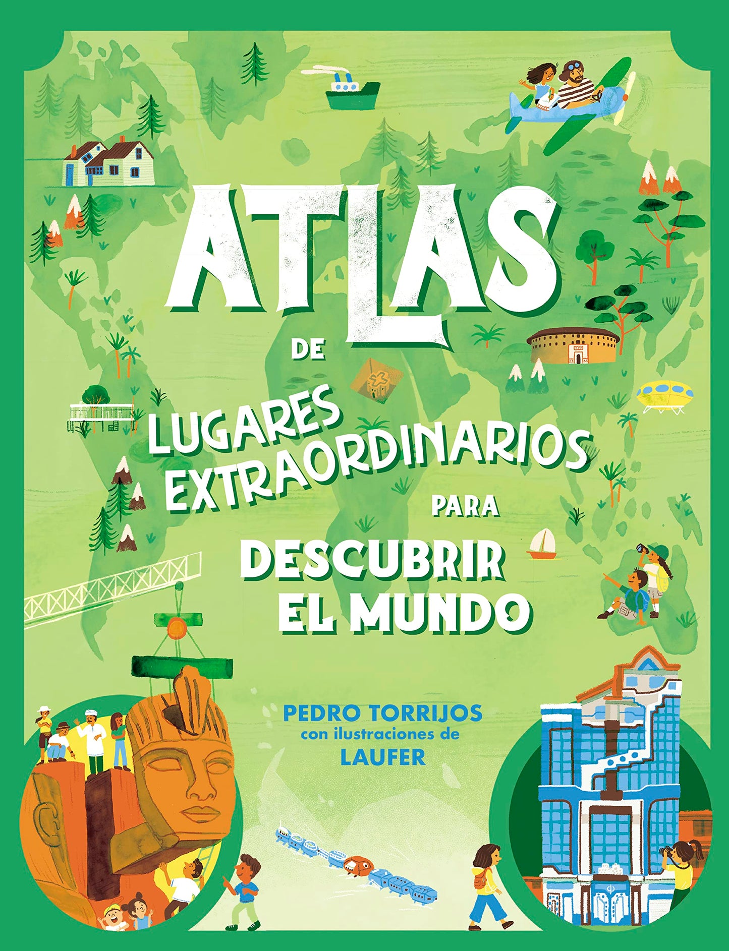Libro: Atlas de lugares extraordinarios para descubrir el mundo (Pequeños curiosos)