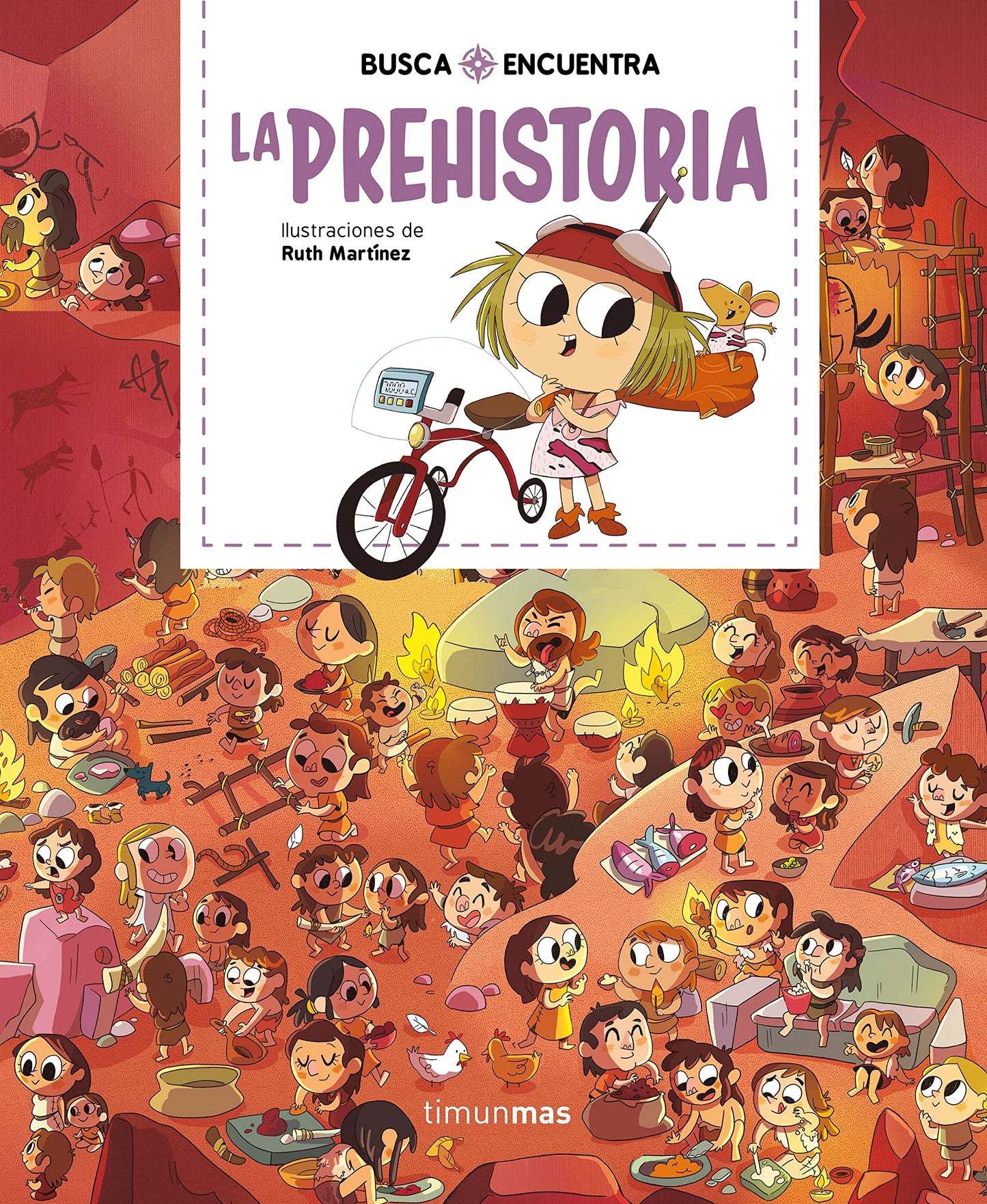 Libro: Busca y encuentra. La prehistoria