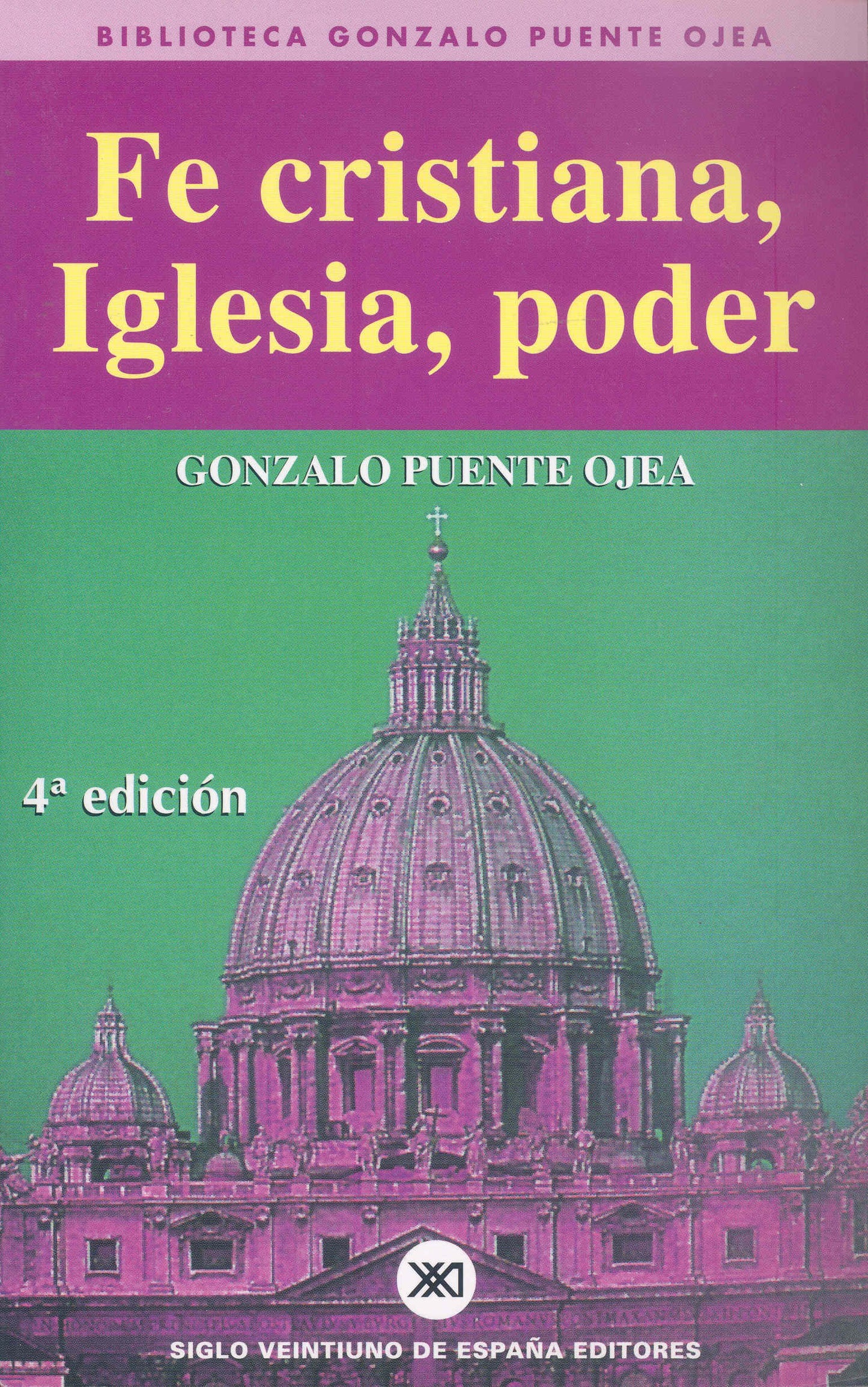 Libro: Fe cristiana, Iglesia, poder (Spanish Edition)