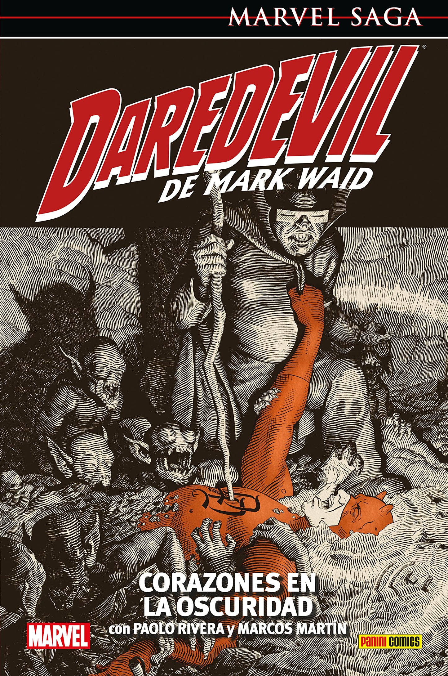 Libro: Marvel saga daredevil de mark waid 2. corazones en la oscuridad 2