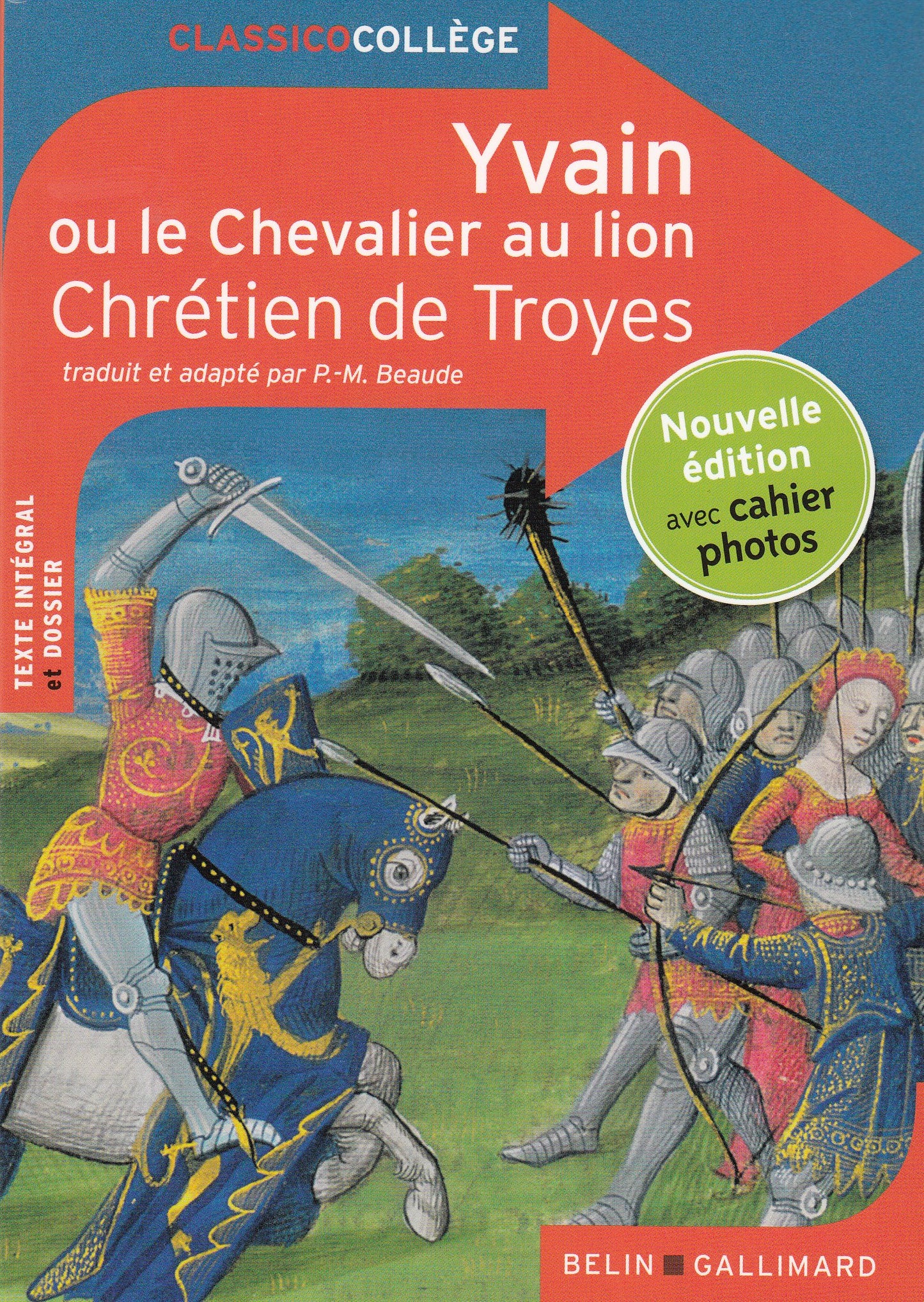 Libro: Yvain ou le Chevalier au lion: Nouvelle édition