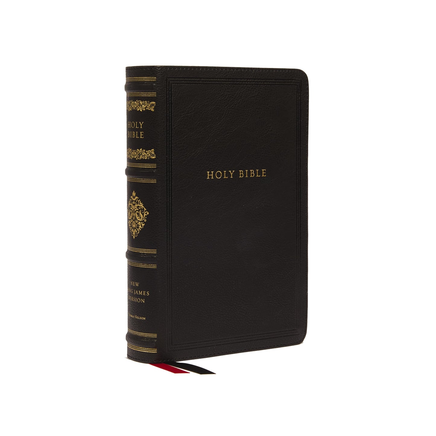 Libro: NKJV, Personal Size Reference Bible, Sovereign Collection, Leathersoft, Black, Red Letter, Comfort Print: Holy Bible, New King James Version