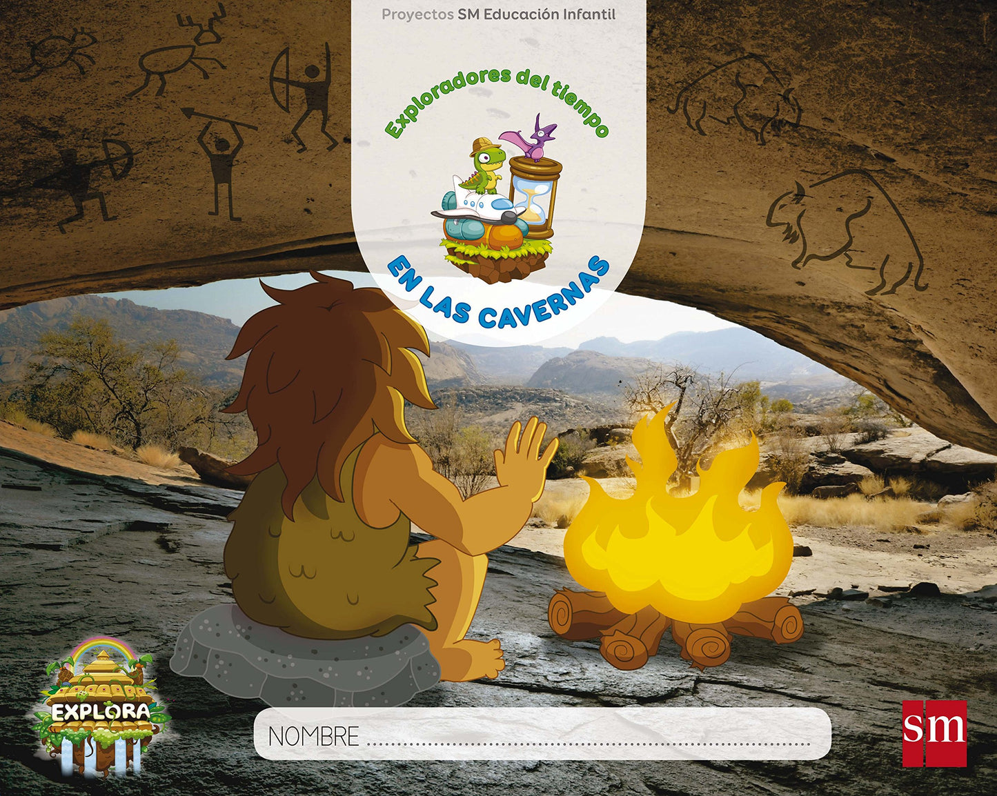 Libro: En las cavernas. (Exploradores del tiempo Nivel 1). Explora