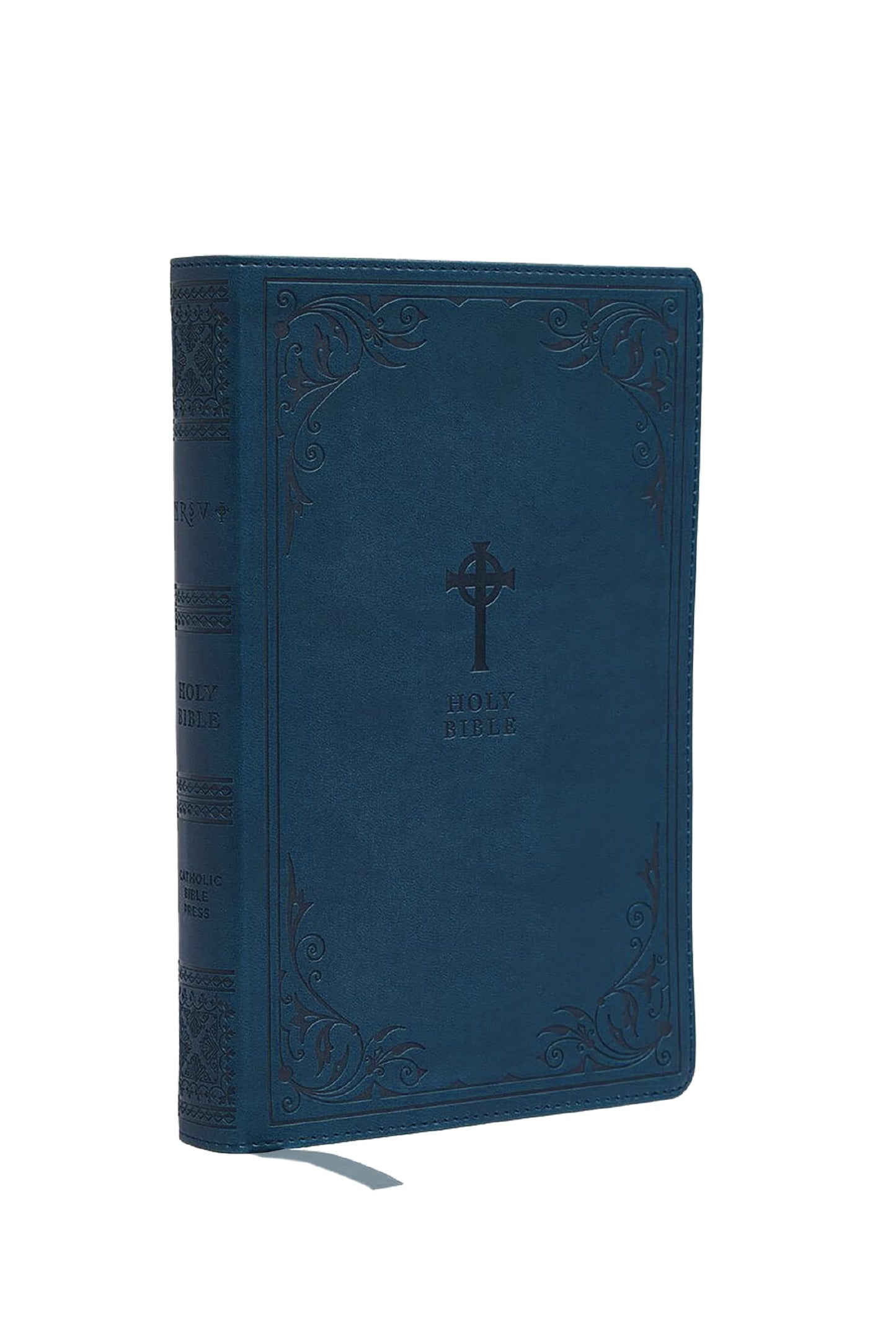 Libro: NRSV Catholic Edition Gift Bible, Teal Leathersoft (Comfort Print, Holy Bible, Complete Catholic Bible, NRSV CE): Holy Bible