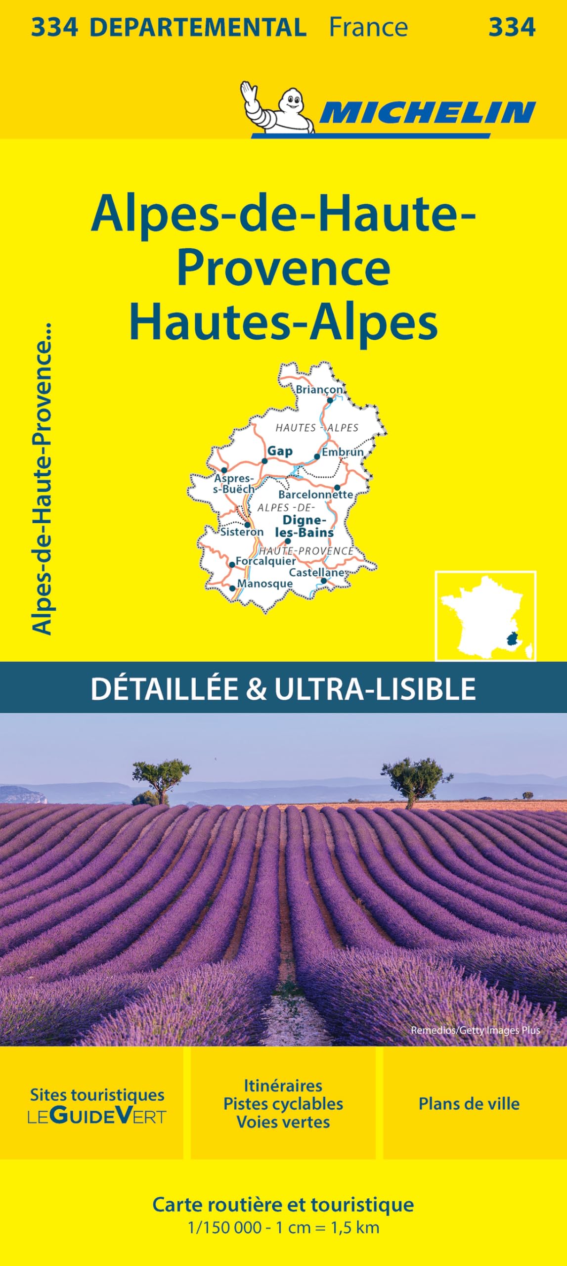 Libro: Carte Départementale Alpes-de-Haute-Provence, Hautes-Alpes: Map