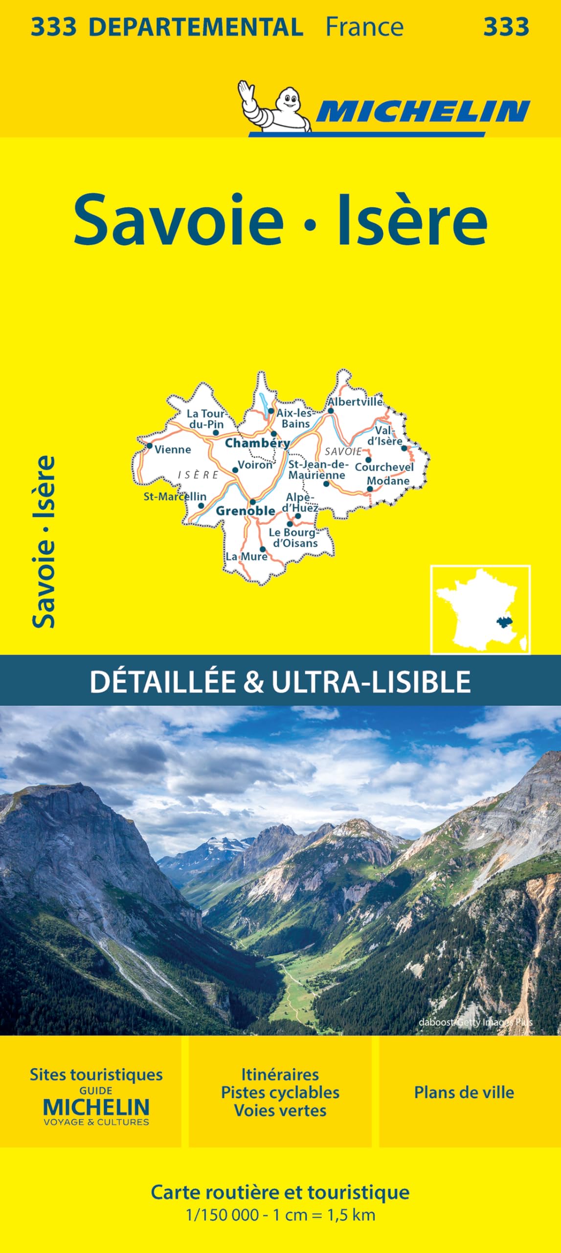 Libro: Carte Départementale Isère, Savoie (French Edition)