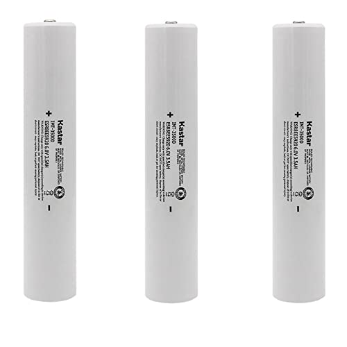 Batería-Kastar-(paquete-de-3)-Ni-MH-de-6,0-V-y-3,5-AH-de-repuesto-para-Maglite-40070131,-40070149,-40070249,-405462100,-Maglite-108-000-817,-108-817,-108-000-439,-108-439,-INTEC-IMT-3500D,-ESR4EE3060,-ET2600D-y-ESR8EE5920