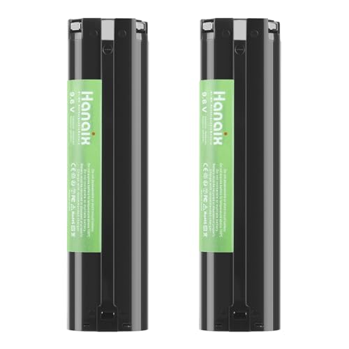 Batería-Hanaix-de-9,6-V-y-4,0-Ah-(paquete-de-2)-compatible-con-Makita-9000,-9033,-6095d,-da391d,-kr23/43,-9600,-6096d,-9001,-9002,-192696-2,-193890-9-y-632007-4-(Ni-MH)