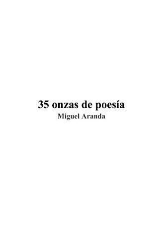 Libro: 35 onzas de poesía