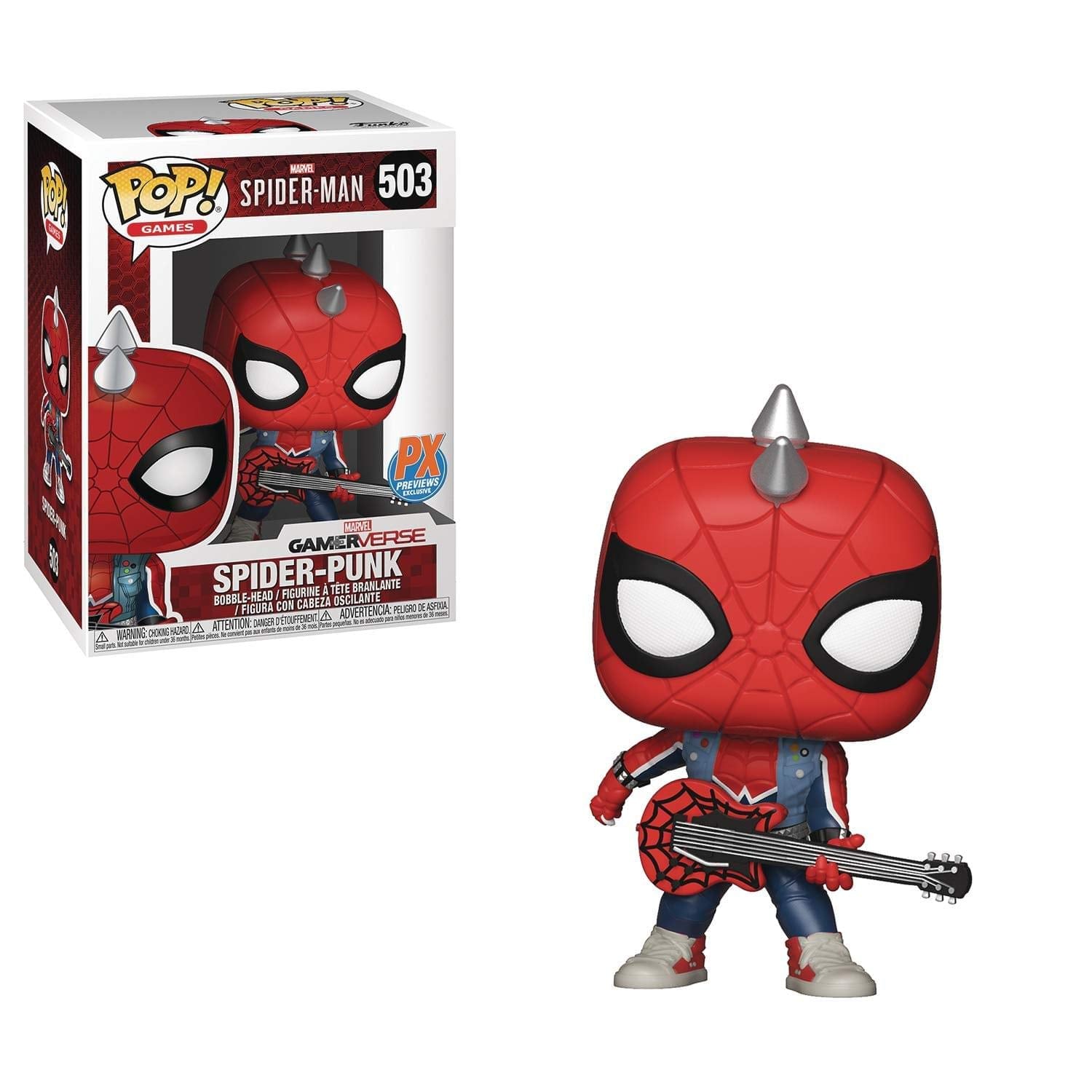 Funko Pop: Pop! Marvel: Spider-Punk Figura de Vinilo