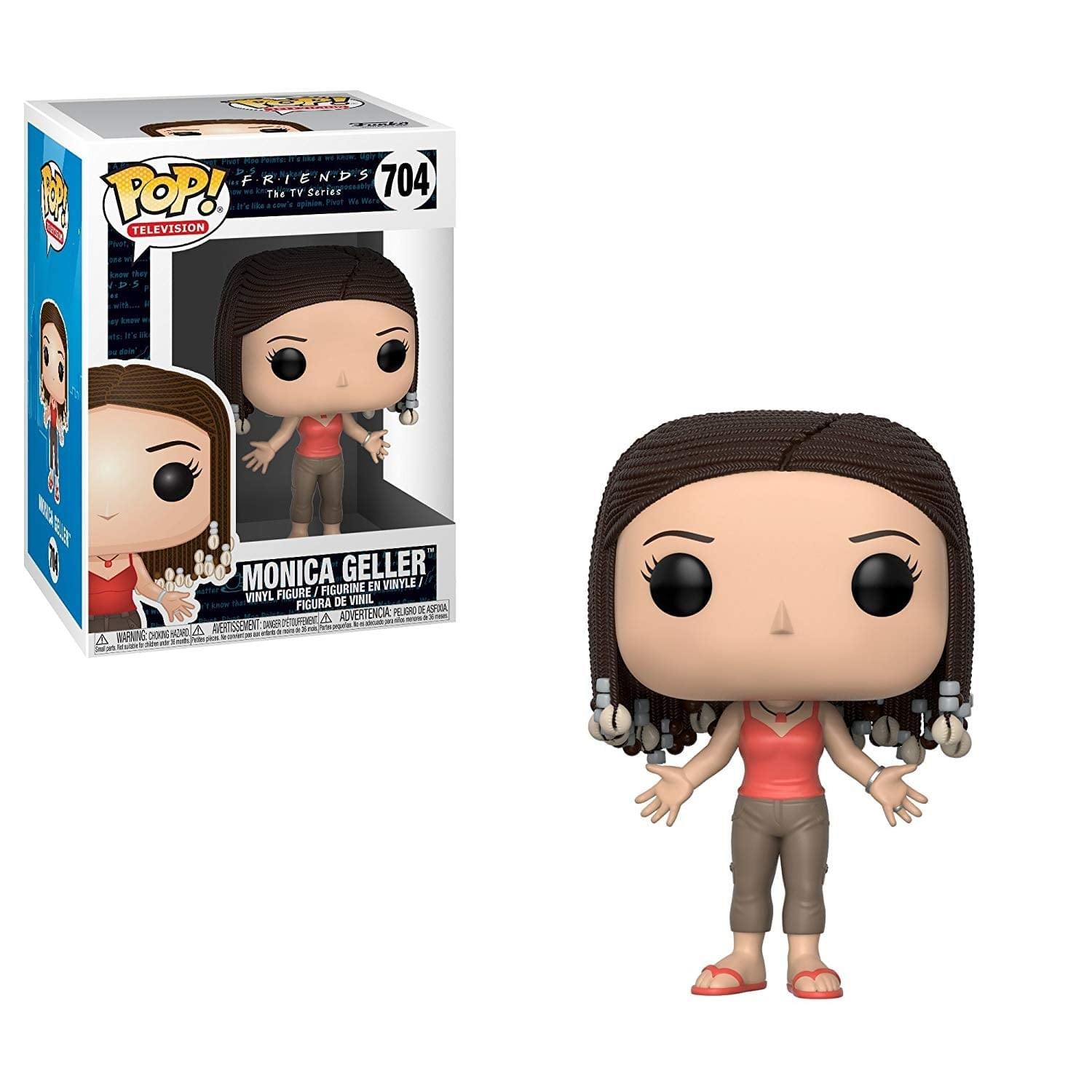 Funko Pop! Friends: Vacation Monica Geller - 1 in 6 Chance of Rare Chase