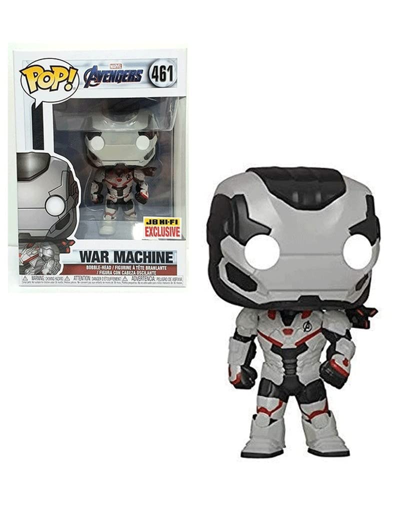 Funko Pop! Marvel: Avengers Endgame - War Machine (Team Suit) Exclusivo Amazon, Multicolor