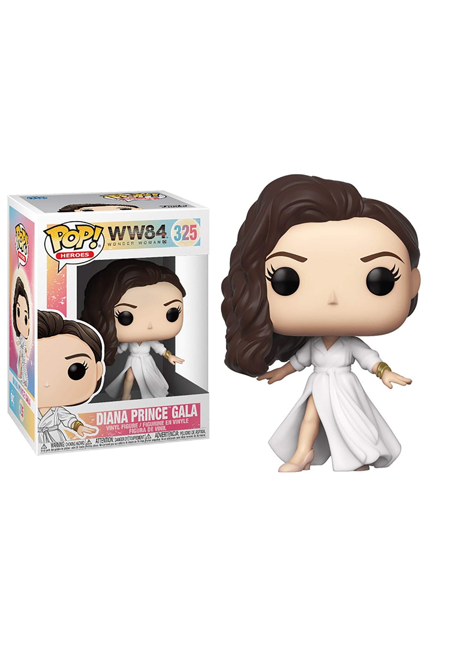 Funko Pop! Películas: Wonder Woman 1984 - Diana Prince Gala, Multicolor, Model:46664