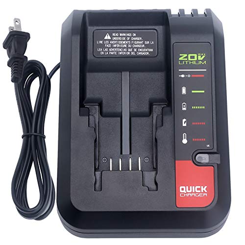 Cargador-rápido-Biswaye-PCC692L-compatible-con-baterías-Porter-Cable-de-20-V-y-Black-&-Decker-de-20-V,-para-baterías-de-herramientas-eléctricas-de-litio-de-20-voltios-LBXR20-LBXR2020-PCC680L-PCC681L-PCC685L