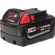 Batería-de-iones-de-litio-Milwaukee-48-11-1828-original-OEM-M18-de-3-amperios-por-hora-y-18-V,-XC,-de-capacidad-extendida,-con-inteligencia-Redlink-y-rendimiento-en-condiciones-climáticas-extremas