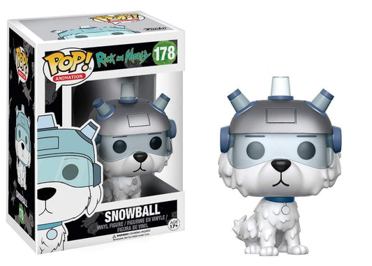 Funko POP Animation Rick and Morty Snowball Figura de Acción
