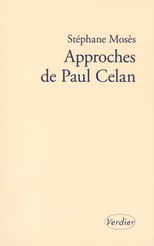Libro: Approches de Paul Celan (0000)