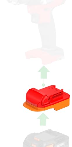 Adaptador-NovaQuantic-para-herramientas-Milwaukee-M18-(no-V-18-anteriores)---Compatible-con-baterías-Ridgid-de-18-V-para-fuente-de-alimentación-(sin-función-de-carga)---Solo-1-adaptador-(versión-de-alta-compatibilidad)