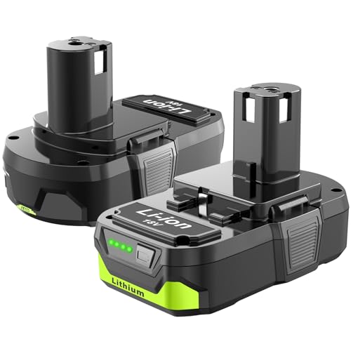 Nicetoro---Paquete-de-2-baterías-de-18-V-y-3,6-Ah-para-Ryobi-(18-V,-PBP005-y-PBP002).-Compatible-con-el-cargador-de-batería-Ryobi-P117-y-con-las-herramientas-eléctricas-inalámbricas-Ryobi-PCL660B-de-18-V.