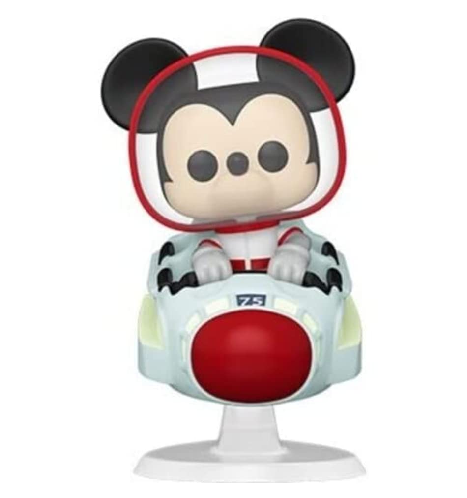 Funko POP Ride Super Deluxe Disney: Walt Disney World 50th - Mickey at The Space Mountain Attraction, (45343)