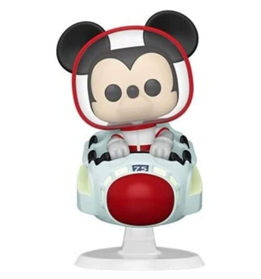 Funko POP Ride Super Deluxe Disney: Walt Disney World 50th - Mickey at The Space Mountain Attraction, (45343)