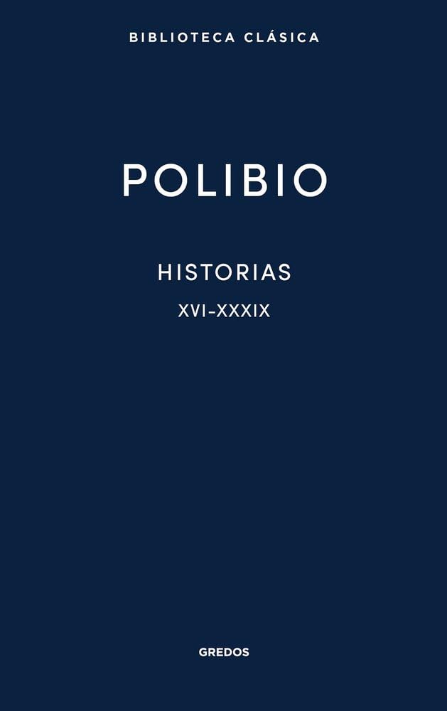 Libro: Historias XVI-XXXIX (Biblioteca Clásica Gredos)