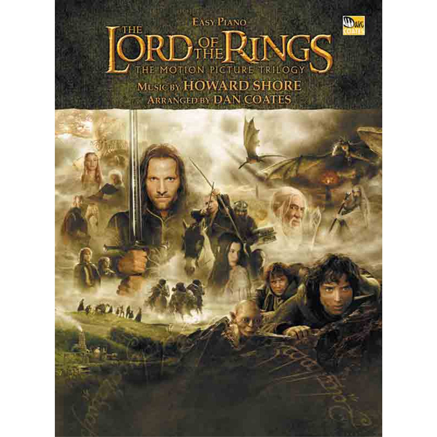 Libro: The Lord of the Rings Trilogy: Music from the Motion Pictures Arranged for Easy Piano