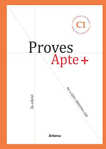 Libro: Proves Apte+ C1: 2a edició (Aptes) (Catalan Edition)