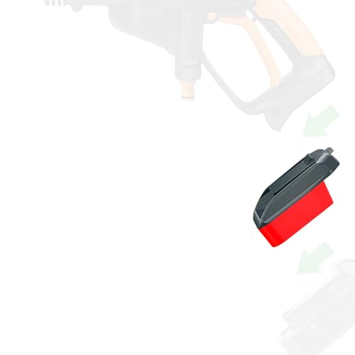 Adaptador-para-herramientas-Worx-de-20-V,-versión-estadounidense,-compatible-con-baterías-Milwaukee-M18-(no-V-18-Ni-CD)-para-alimentación-(sin-función-de-carga),-color-negro/rojo,-solo-1-adaptador
