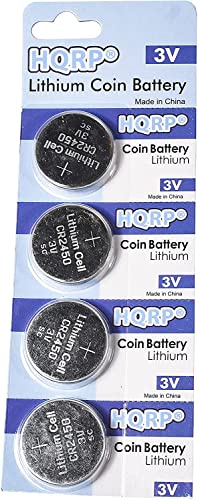 Batería-de-litio-HQRP-(paquete-de-4)-compatible-con-el-sensor-de-puerta-de-garaje-MyQ