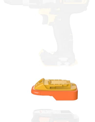 Adaptador-X-para-herramientas-inalámbricas-DeWalt-20-V-MAX-XR.-Compatible-con-baterías-Ridgid-de-18-V-(no-Advanced).-Solo-adaptador.-Color-negro-(LQ-DW).