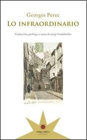 Libro: Lo infraordinario