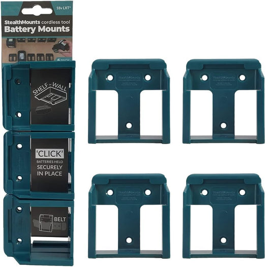 Soporte-de-batería-StealthMounts-compatible-con-Makita-de-18-V-(paquete-de-4)---Soportes-de-batería-azules-|-Fabricado-en-el-Reino-Unido