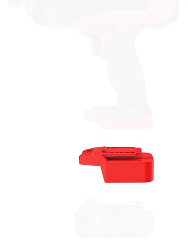 adaptador-compatible-con-herramientas-inalámbricas-Bauer-20-V-MAX,-compatible-con-baterías-de-litio-rojas-Milwaukee-M18-(no-las-antiguas-V18).-Solo-adaptador.