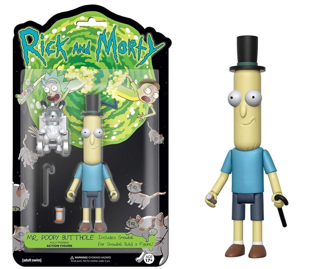 Funko 5" Articulated Rick and Morty Poopy Butthole Figura de Acción