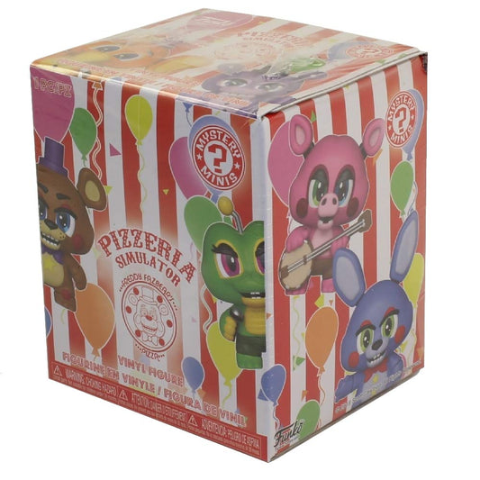 Funko Mystery Mini Blind Box: Games: Five Nights at Freddy's (FNAF) 6: Pizzeria Simulator: PDQ - Rockstar Foxy - (CDU 12) - FNAF Pizza Simulator - Collectible Figura de Vinilo