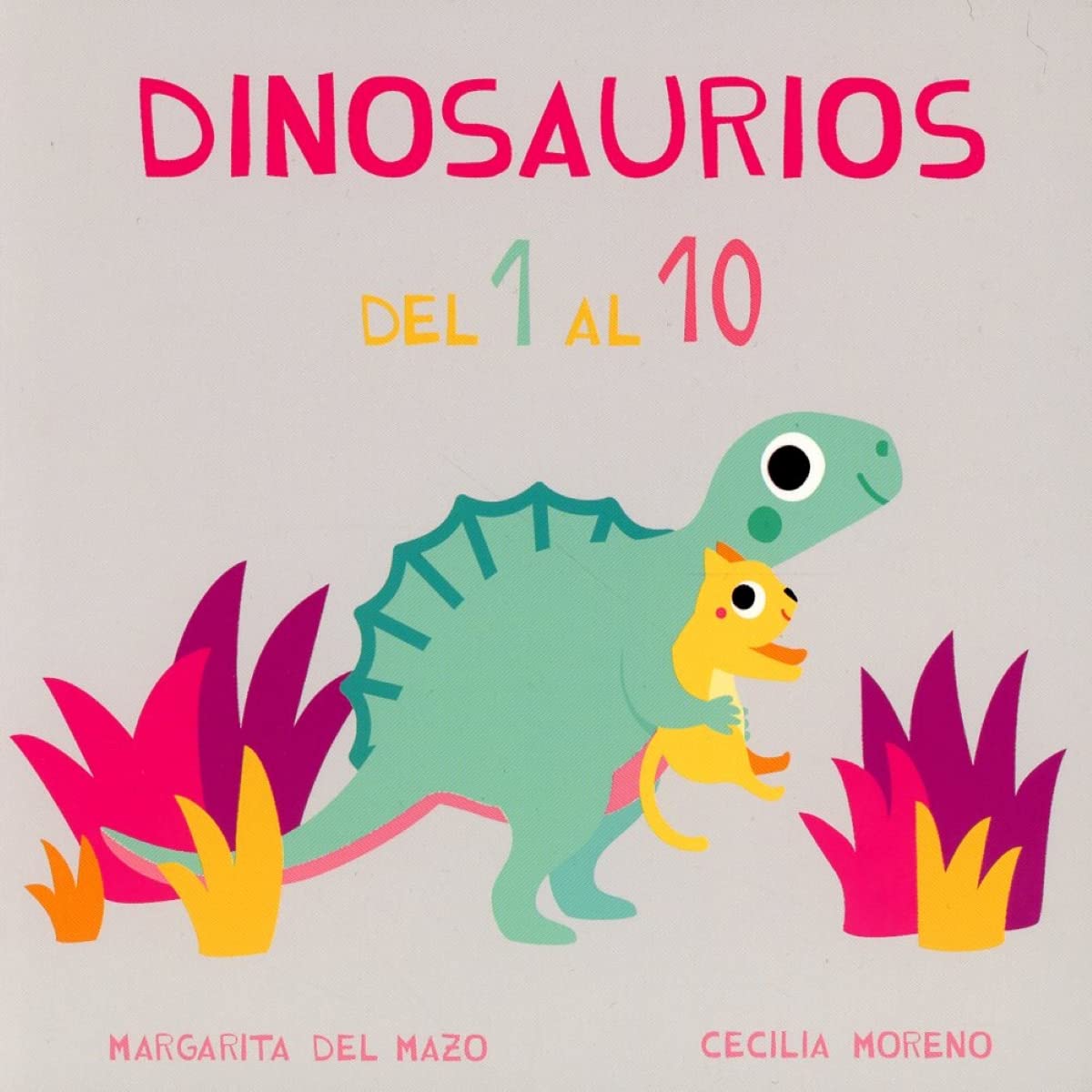 Libro: Dinosaurios del 1 al 10