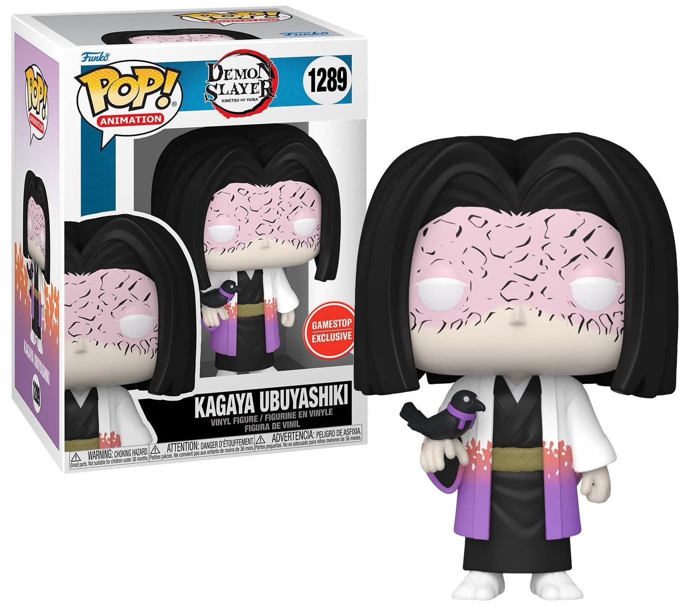 Funko Pop! Demon Slayer: Kimetsu no Yaiba Special Edition: Kagaya Ubuyashi Figura de Vinilo #1289 - Limited Edition Anime Kimetsu No Yaiba Exclusivo 69052