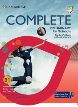 Libro: Complete Preliminary for Schools English for Spanish Speakers Student's Pack Updated (Student's Book without answers and Workbook without answers)