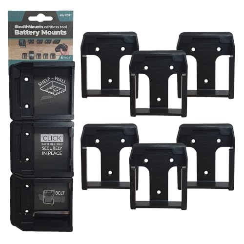 Soporte-de-batería-StealthMounts-compatible-con-Makita-de-40-V-(paquete-de-6)---Soportes-de-batería-negros-|-Fabricado-en-el-Reino-Unido