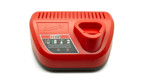 Cargador-de-batería-ExpertPower-para-Milwaukee-M12,-48-11-2401,-48-11-2402,-48-11-2420,-48-11-2430,-48-11-2440,-48-11-2460,-48-11-2411,-48-11-2412-y-chaqueta-con-capucha-calefactable.