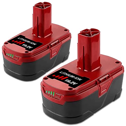 Batería-SKYON-de-19,2-V-y-6,5-Ah-para-herramientas-Craftsman-de-19,2-V-(4-Ah,-72-Wh,-315PP2030,-130211004,-2,5-Ah,-48-Wh,-315PP2025,-130211023,-1,5-Ah,-28-Wh,-315PP2020,-130211003),-C3-XCP-DieHard-(paquete-de-2)