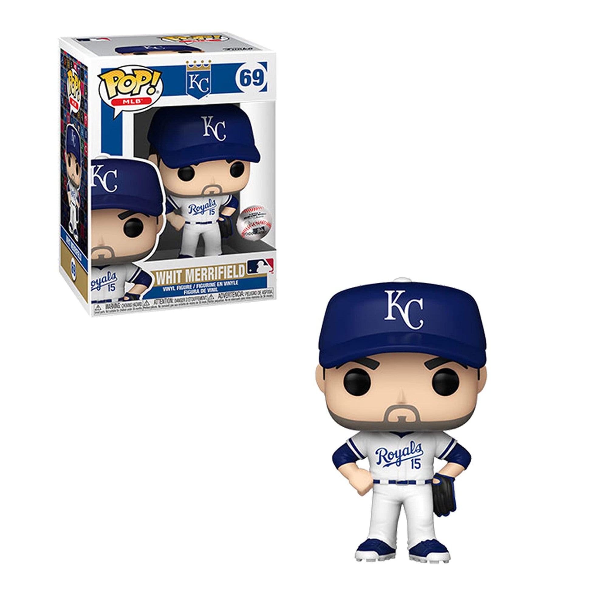 Funko Pop! MLB: Royals - Whit Merrifield (Home Uniform) Vinyl Collectible Figura
