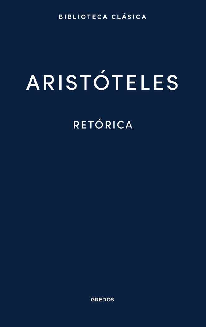 Libro: Retórica: 039 (Biblioteca Clásica Gredos)