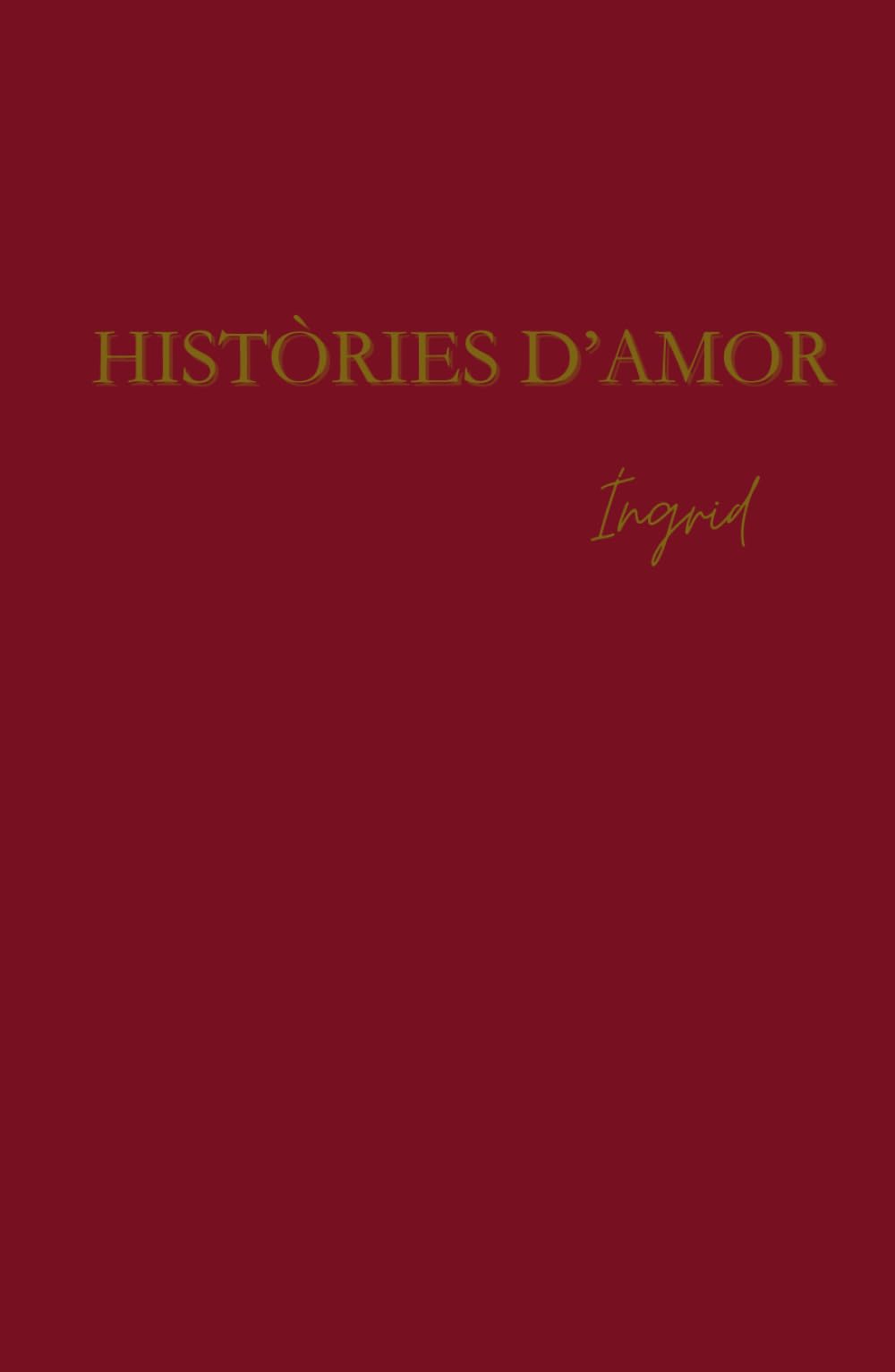 Libro: Històries d'amor