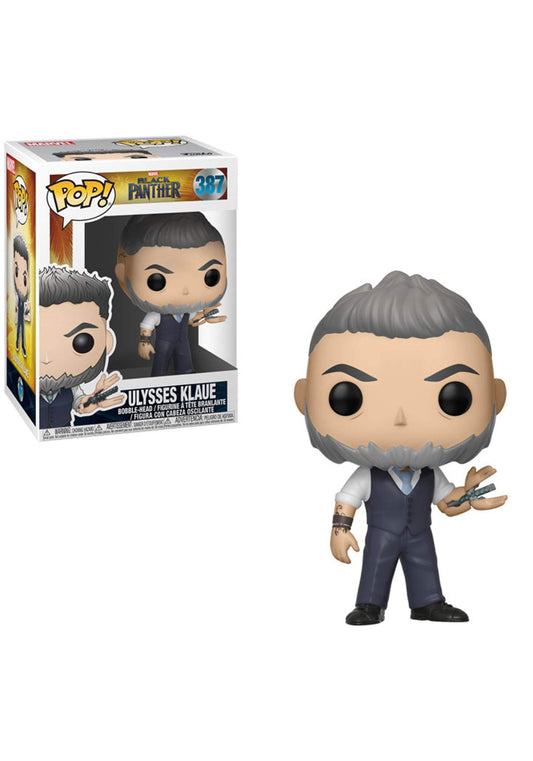 Funko Pop Marvel: Black Panther-Ulysses Klaue Collectible Figura, Multicolor