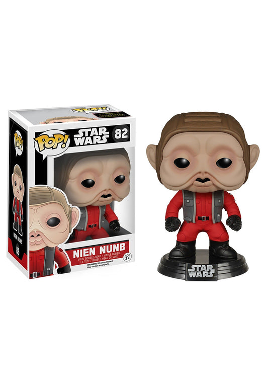 Funko POP Star Wars: Episode 7 - Nien Nunb Figura de Acción