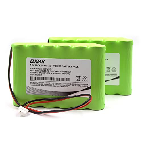 Batería-de-repuesto-300-03866-de-7,2-V-y-3600-mAh-para-Honeywell-Lynx-5100,-Lynx-5200,-Lynx-5210,-Lynx-5300,-Lynx-Touch-5210,-Lynx-Touch-7000,-LYNXRCHKIT-SHA,-LCP500-4B,-OSA214-(paquete-de-2)